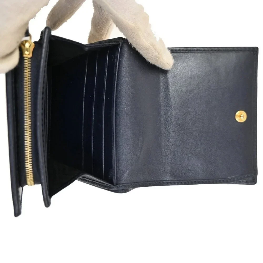 GUCCI GG Horsebit Bifold Wallet Purse Canvas Leather Beige GHW Italy 38TA347 - Picture 10 of 13